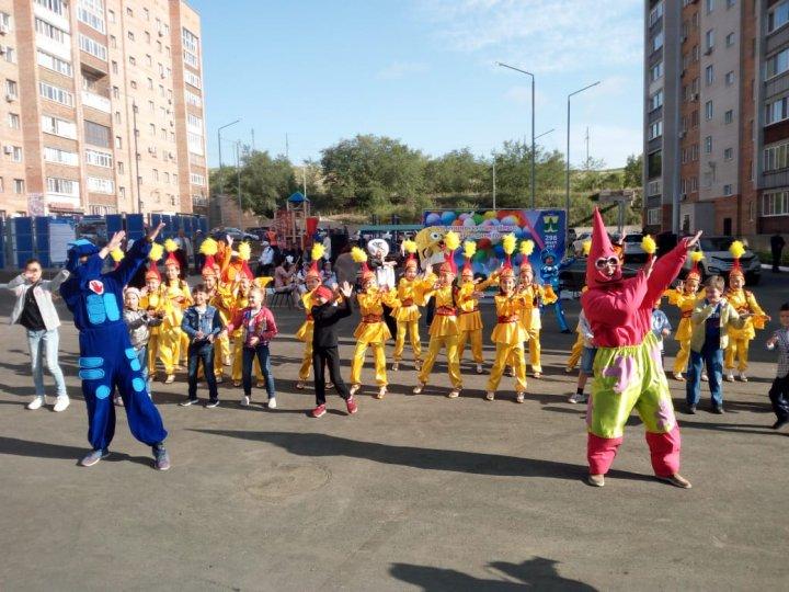 Открытие игровой площадки