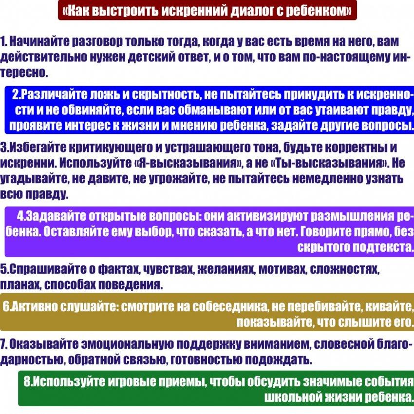 Как выстроить искренний диалог с ребенком